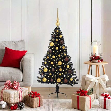 Kunstmatig Voorverlicht Kerstboom Met 150 Led Pvc
