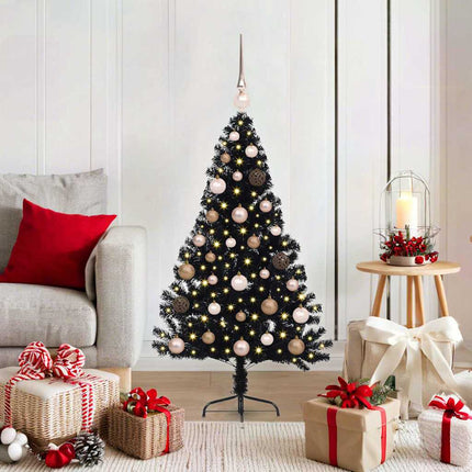 Kunstmatig Voorverlicht Kerstboom Met 150 Led Pvc