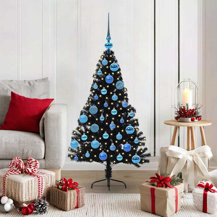 Kunstmatig Voorverlicht Kerstboom Met 150 Led Pvc