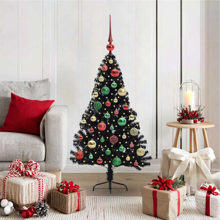 Kunstmatig Voorverlicht Kerstboom Met 150 Led Pvc