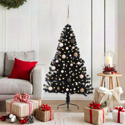 Kunstmatig Voorverlicht Kerstboom Met 150 Led Pvc