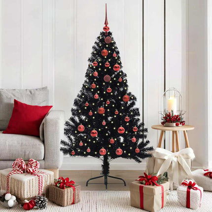 Kunstmatig Voorverlicht Kerstboom Met 150 Led Pvc