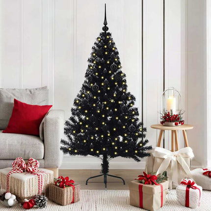 Kunstmatig Voorverlicht Kerstboom Met 150 Led Pvc