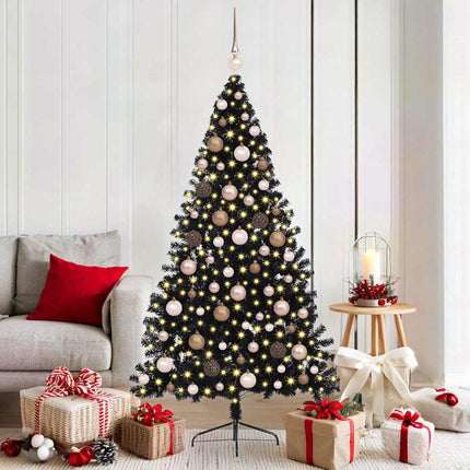 Kunstmatig Voorverlicht Kerstboom Met 150 Led Pvc