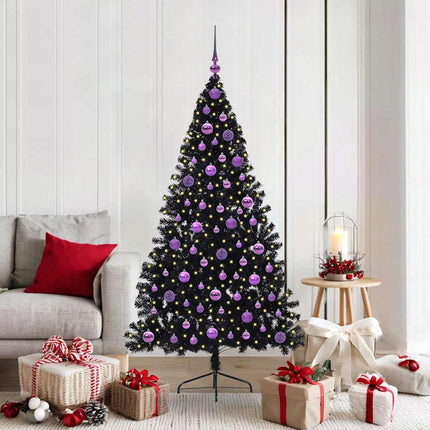 Kunstmatig Voorverlicht Kerstboom Met 150 Led Pvc