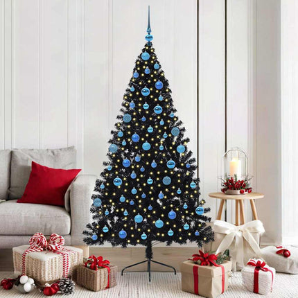 Kunstmatig Voorverlicht Kerstboom Met 150 Led Pvc