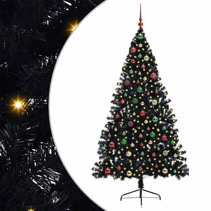 Kunstmatig Voorverlicht Kerstboom Met 150 Led Pvc