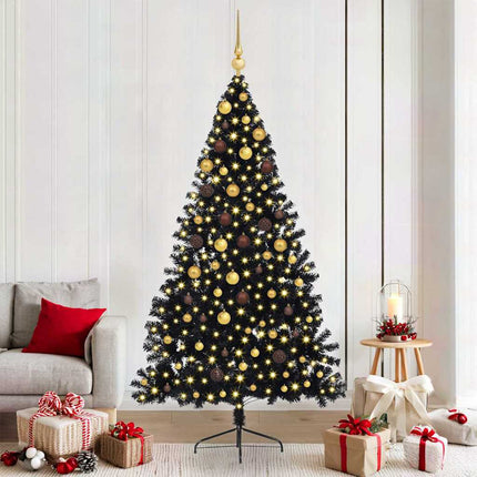 Kunstmatig Voorverlicht Kerstboom Met 150 Led Pvc