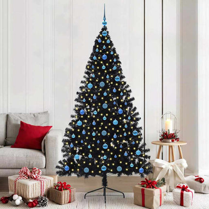 Kunstmatig Voorverlicht Kerstboom Met 150 Led Pvc