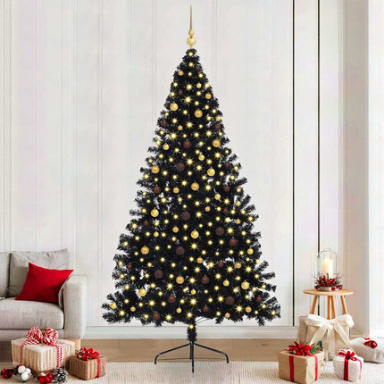 Kunstmatig Voorverlicht Kerstboom Met 150 Led Pvc