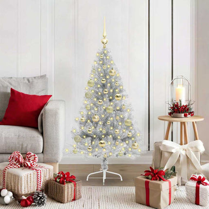 Kunstmatig Voorverlicht Kerstboom Met 150 Led Pvc