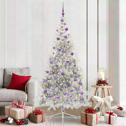 Kunstmatig Voorverlicht Kerstboom Met 150 Led Pvc
