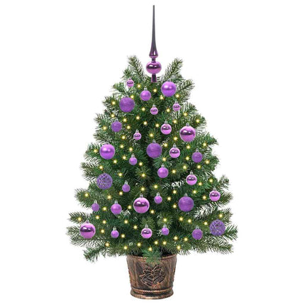 Kunstkerstboom Met 150 Led Met Standaard Groen Pe En Pvc