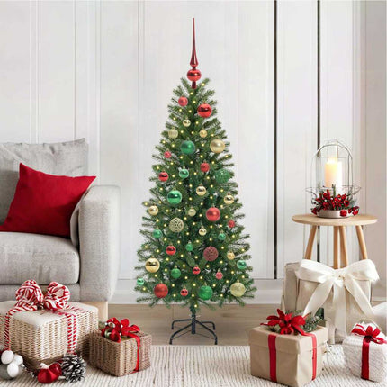Kunstkerstboom Met 150 Led Met Standaard Groen Pe En Pvc