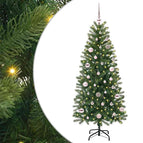 150 cm / met LED's en roze ballen