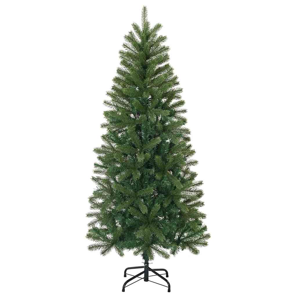 Kunstkerstboom met 150 LED met standaard Groen 150 cm PE en PVC