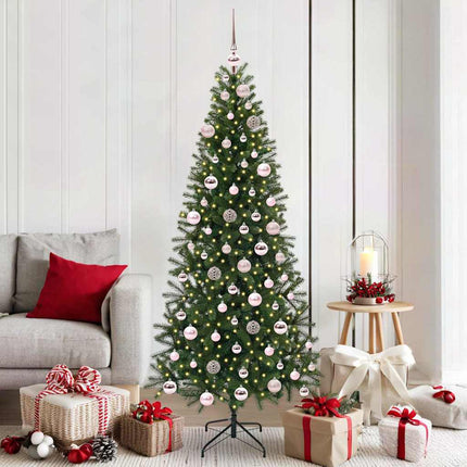 Kunstkerstboom Met 150 Led Met Standaard Groen Pe En Pvc