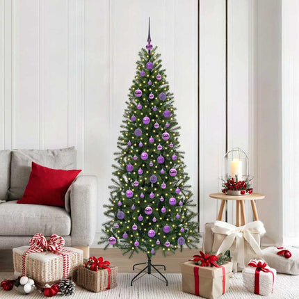 Kunstkerstboom Met 150 Led Met Standaard Groen Pe En Pvc