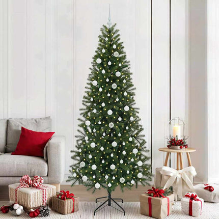 Kunstkerstboom Met 150 Led Met Standaard Groen Pe En Pvc