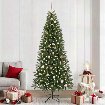 Kunstkerstboom Met 150 Led Met Standaard Groen Pe En Pvc