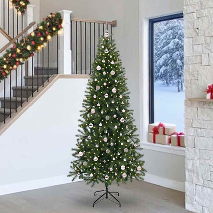 Kunstkerstboom Met 150 Led Met Standaard Groen Pe En Pvc