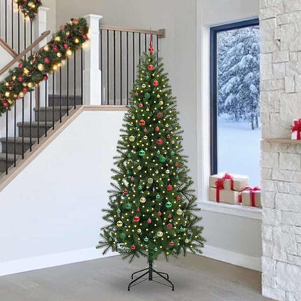 Kunstkerstboom Met 150 Led Met Standaard Groen Pe En Pvc