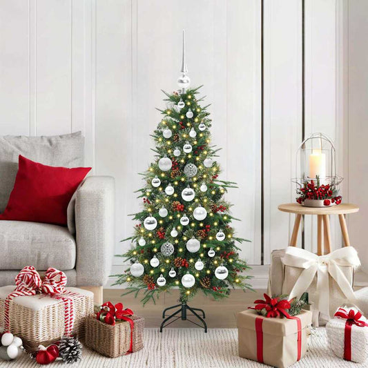 Kunstmatige Inklapbare Kerstboom Groen 120 cm PE en PVC