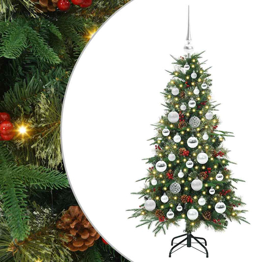 Kunstmatige Inklapbare Kerstboom Groen 120 cm PE en PVC