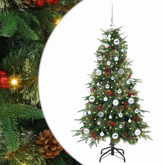 Kunstmatige Inklapbare Kerstboom Groen 150 cm PE en PVC