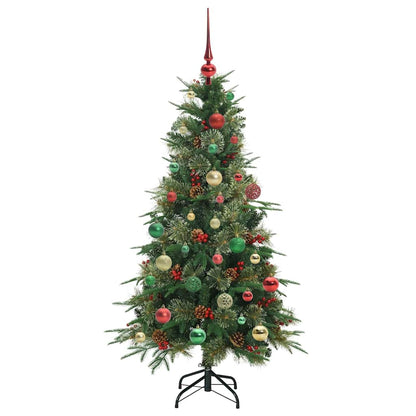 Kunstmatige Inklapbare Kerstboom Groen 150 cm PE en PVC
