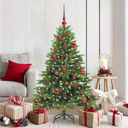 Kunstkerstboom Met 150 Led Met Standaard Pe En Pvc