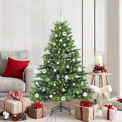 Kunstkerstboom Met 150 Led Met Standaard Pe En Pvc
