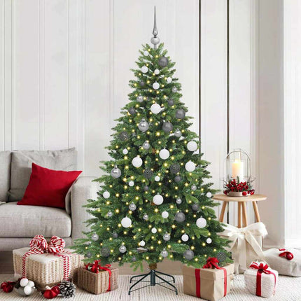 Kunstkerstboom Met 150 Led Met Standaard Pe En Pvc