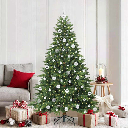 Kunstkerstboom Met 150 Led Met Standaard Pe En Pvc