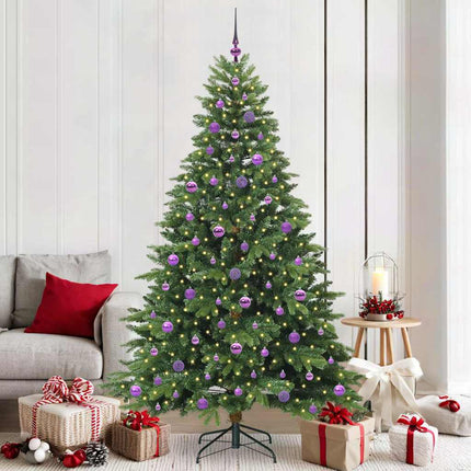 Kunstkerstboom Met 150 Led Met Standaard Pe En Pvc