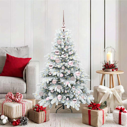 Kunstkerstboom Met 150 Led Met Standaard Pe En Pvc