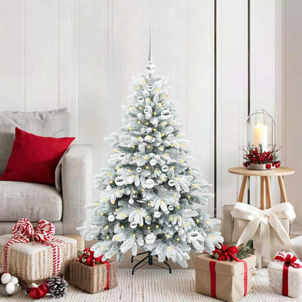 Kunstkerstboom Met 150 Led Met Standaard Pe En Pvc