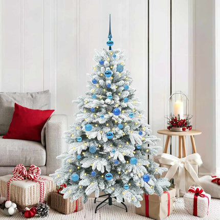 Kunstkerstboom Met 150 Led Met Standaard Pe En Pvc