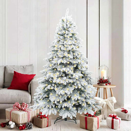 Kunstkerstboom Met 150 Led Met Standaard Pe En Pvc