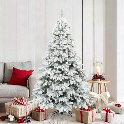 Kunstkerstboom Met 150 Led Met Standaard Pe En Pvc