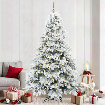 Kunstkerstboom Met 150 Led Met Standaard Pe En Pvc