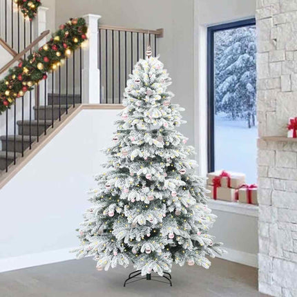Kunstkerstboom Met 150 Led Met Standaard Pe En Pvc