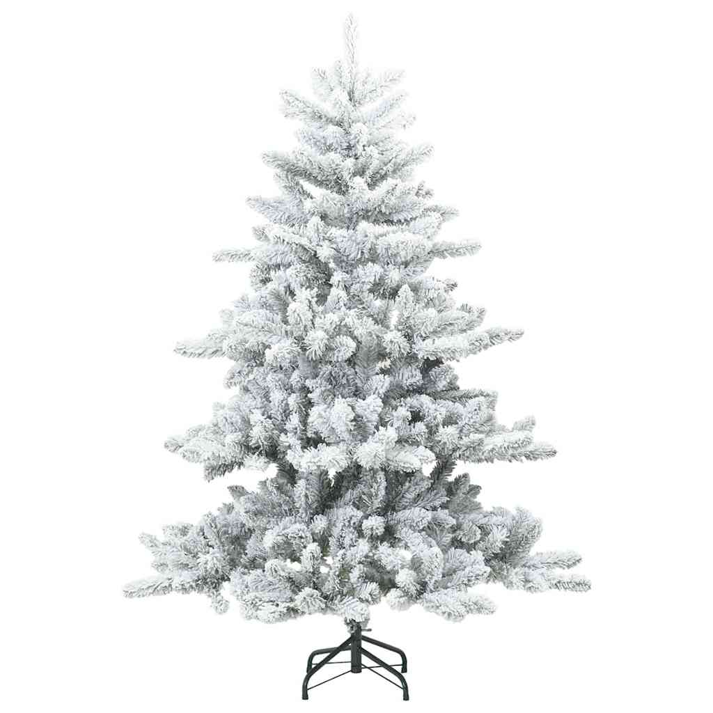 Kunstmatige Inklapbare Kerstboom met 150 LED Wit 150 cm PVC