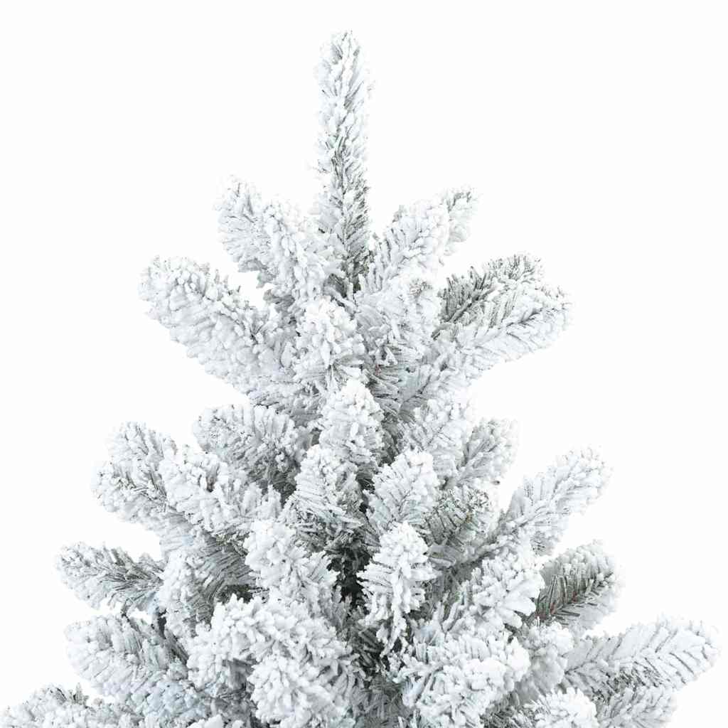 Kunstmatige Inklapbare Kerstboom met 300 LED Wit 210 cm PVC