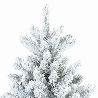 Kunstmatige Inklapbare Kerstboom met 300 LED Wit 210 cm PVC