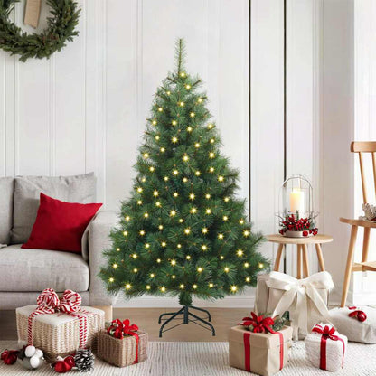Kunstkerstboom Met 150 Led Met Standaard Pe En Pvc