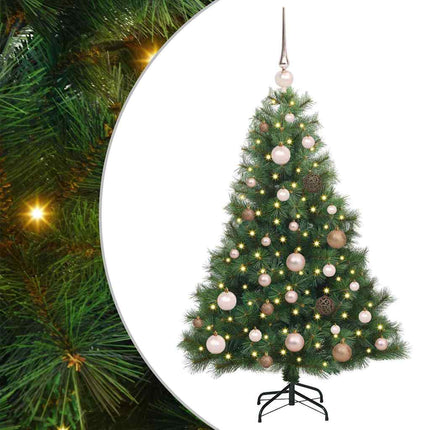 Kunstkerstboom Met 150 Led Met Standaard Pe En Pvc