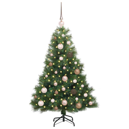 Kunstkerstboom Met 150 Led Met Standaard Pe En Pvc