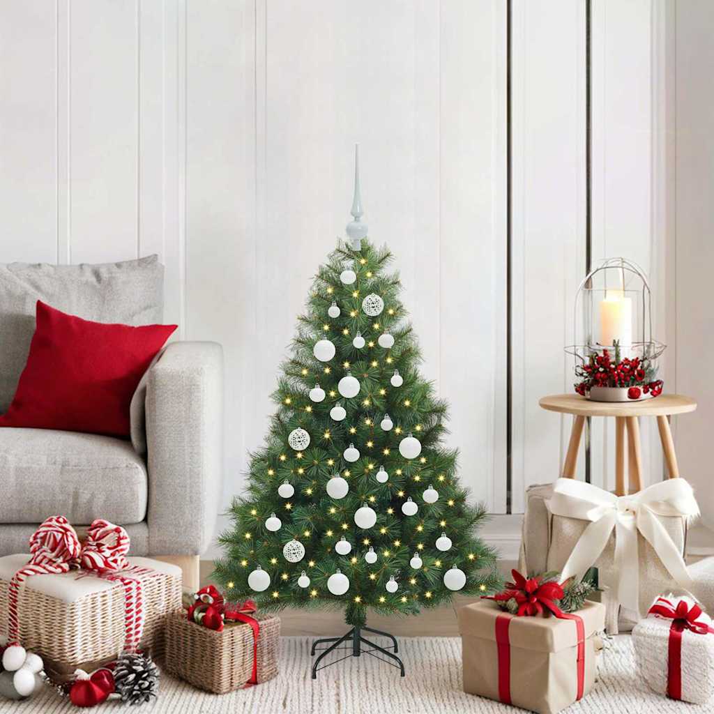 Kunstkerstboom Met 150 Led Met Standaard Pe En Pvc