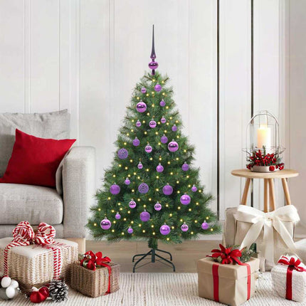 Kunstkerstboom Met 150 Led Met Standaard Pe En Pvc